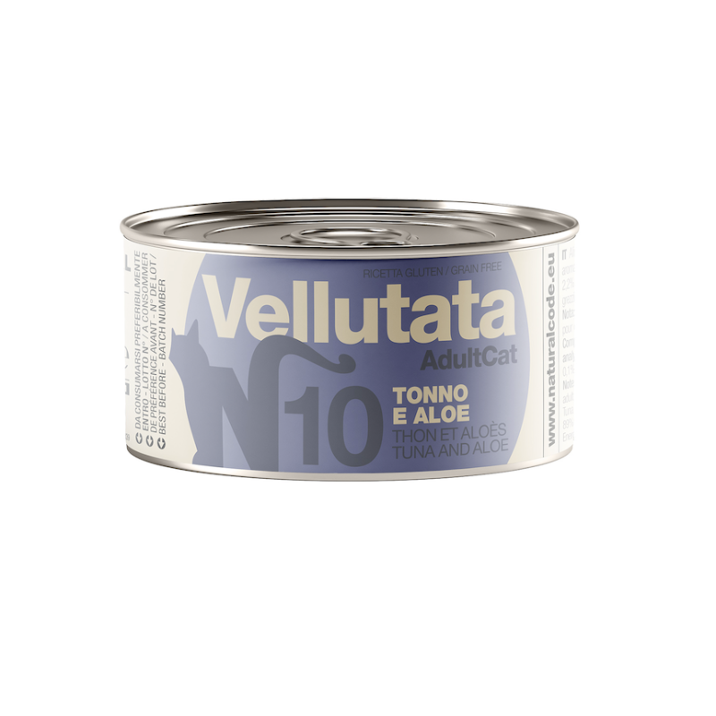 Natural Code gatto 10 Vellutata Tonno e Aloe 85 gr