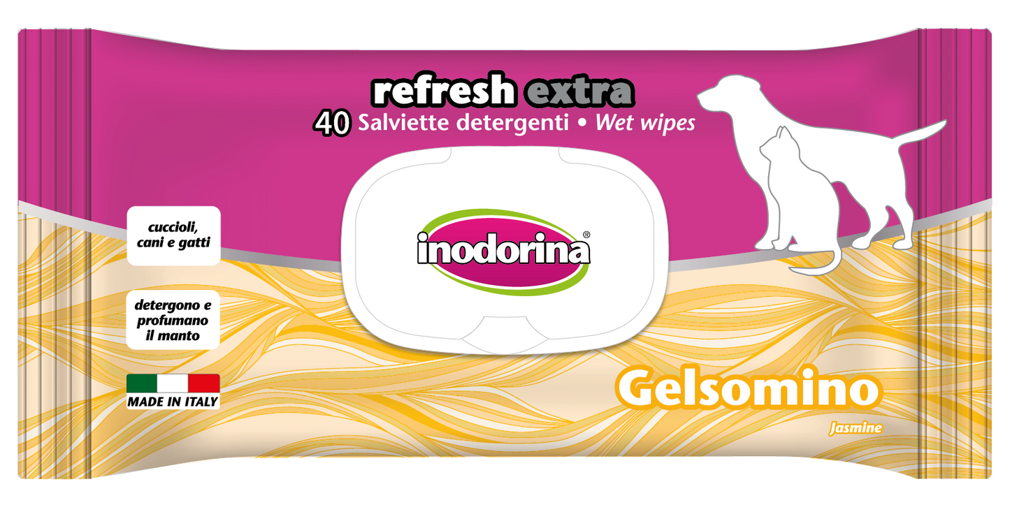 Salviette Detergenti Profumate Gelsomino - 40 Pz