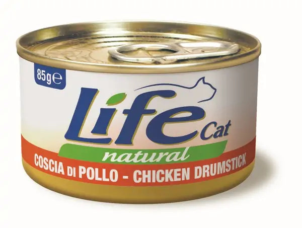 Life Natural gatto Coscia di Pollo 85 gr