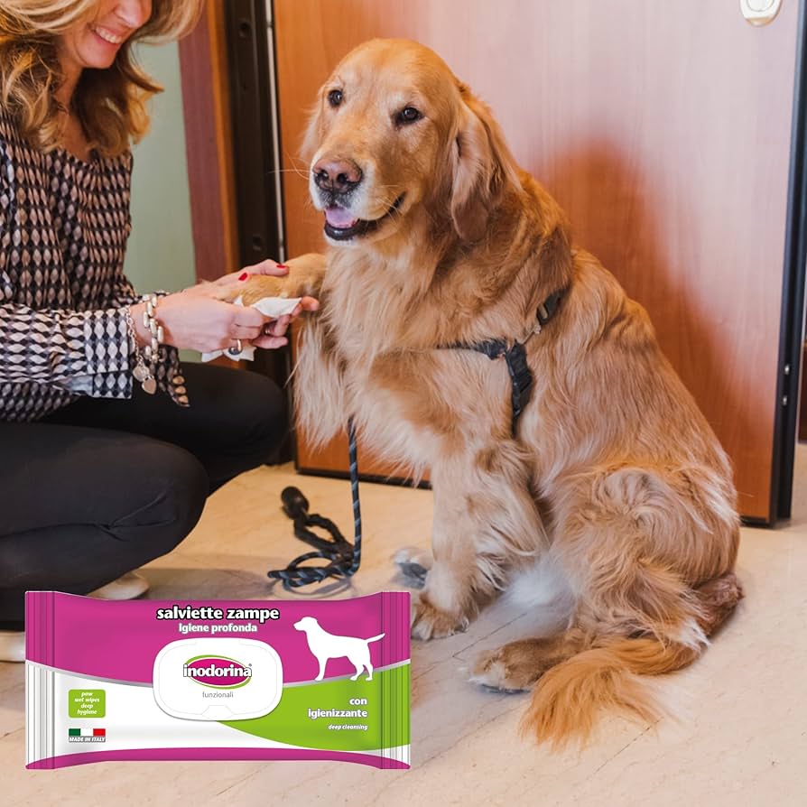 Salviette Detergenti Functional Igiene Profonda Zampe - 40 Pz