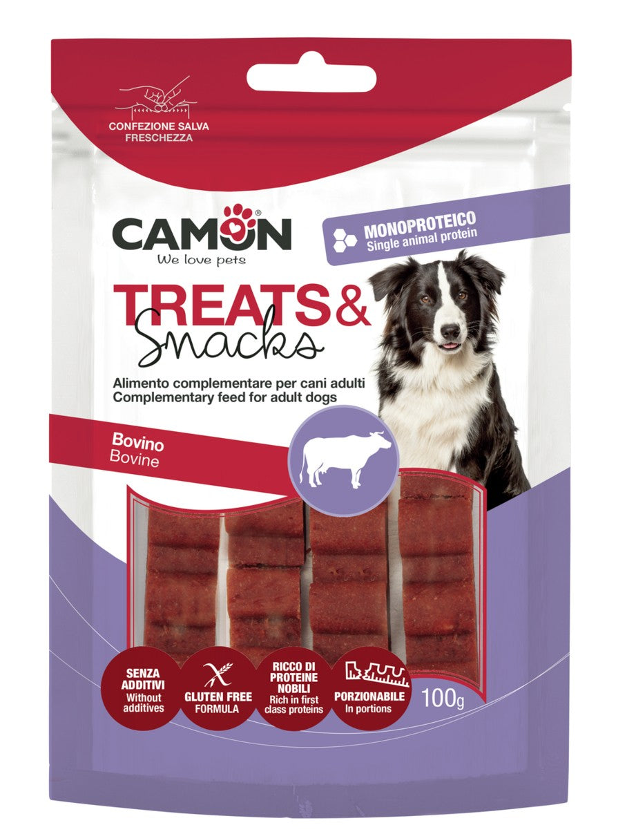 Barretta porzionabile al manzo Snack Camon 100 gr