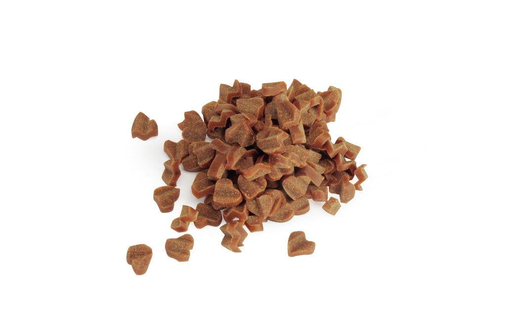 Cuoricini di Pollo al gusto Malto per Gatti Snack Camon 60 gr