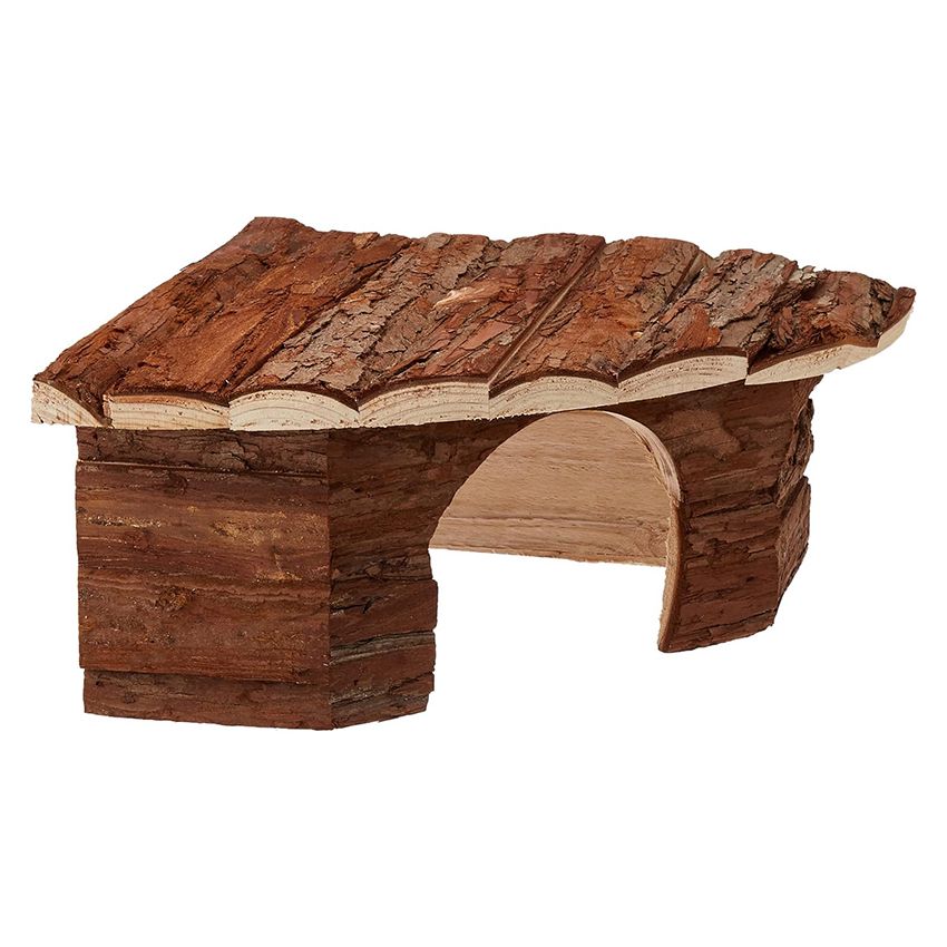 Croci Casetta Wood Corner per Roditori 42 × 15 × 30 cm