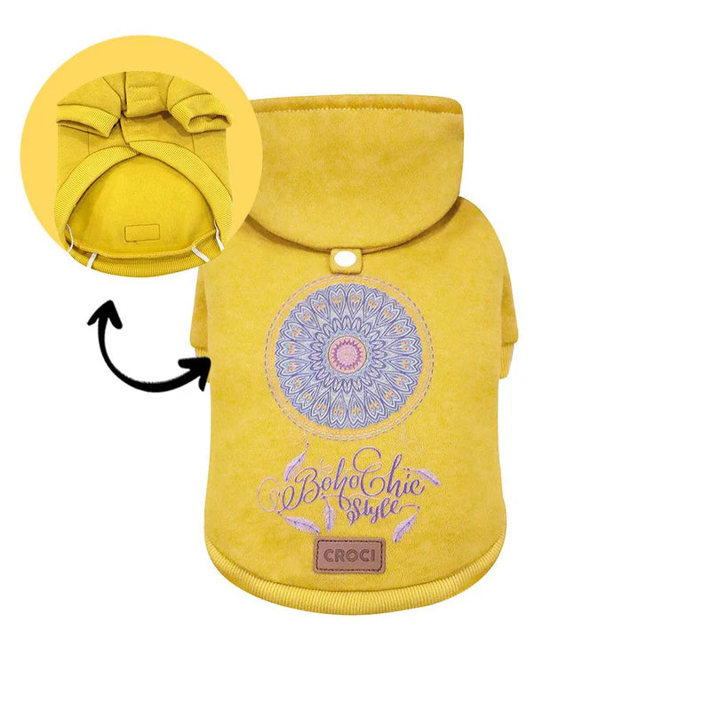 Felpa per Cane Dreamcatcher Croci Tg 25 XS