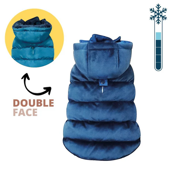 Giubbotto Impermeabile Velveteen Double Face Croci Tg 25