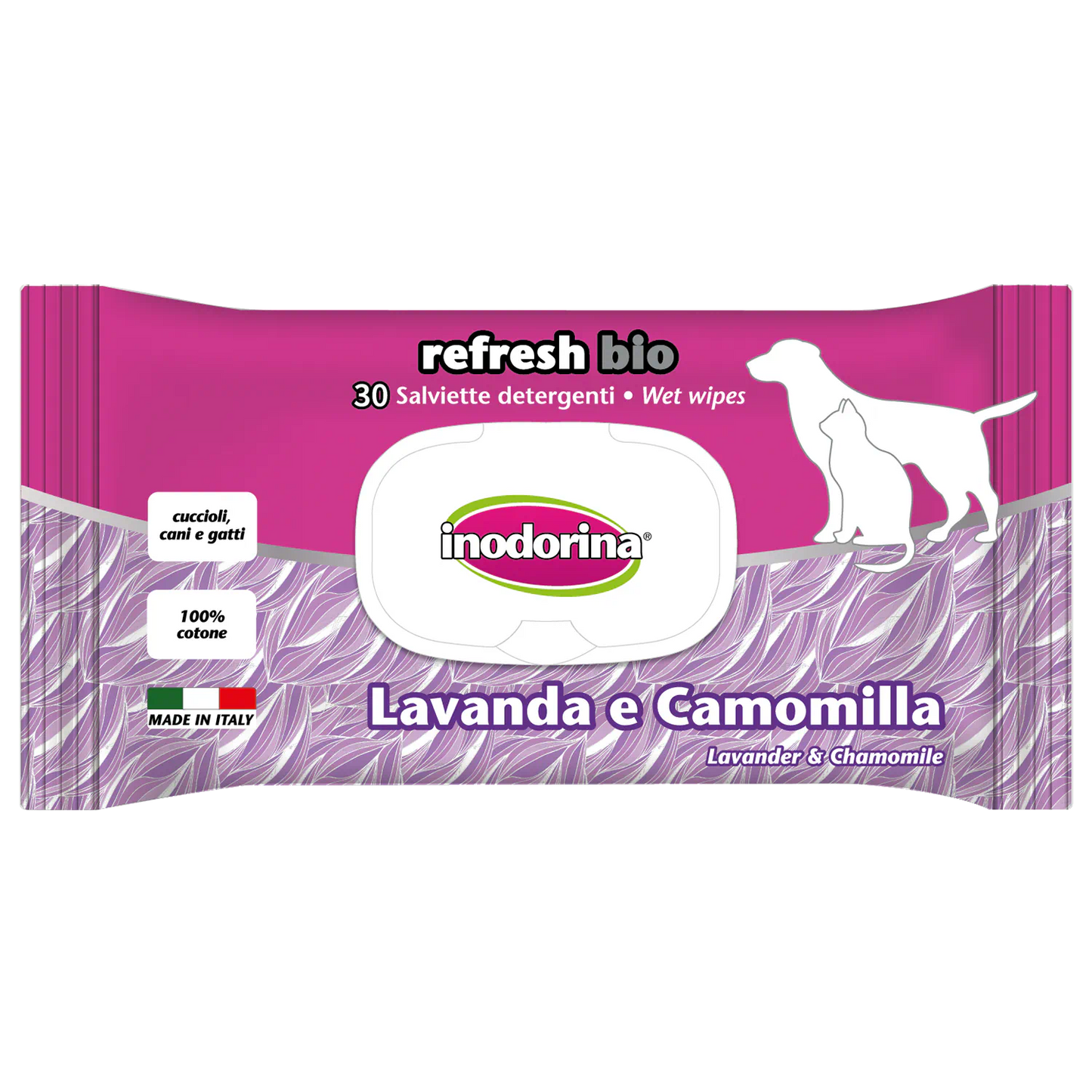 Salviette Detergenti Bio Lavanda e Camomilla - 30 Pz