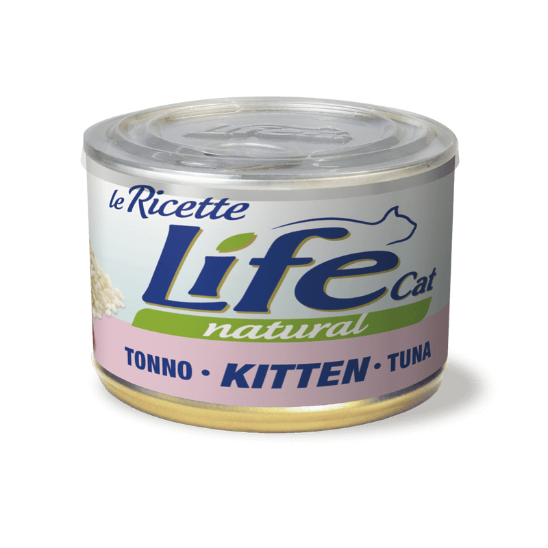 Life gatto Le Ricette Kitten Tonno 150 gr