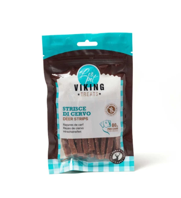 Leopet Snack Cubetti di Cervo per Cani 80 g