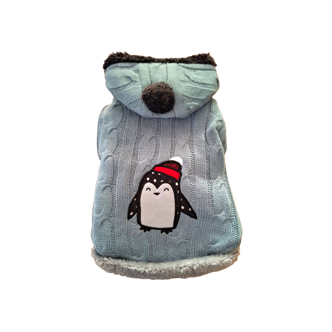 Giubbotto Imbottito Pinguin Double Face per Cani Croci Tg 25