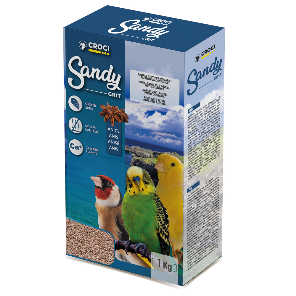 Croci Sabbia per Volatili con Grit 1 kg