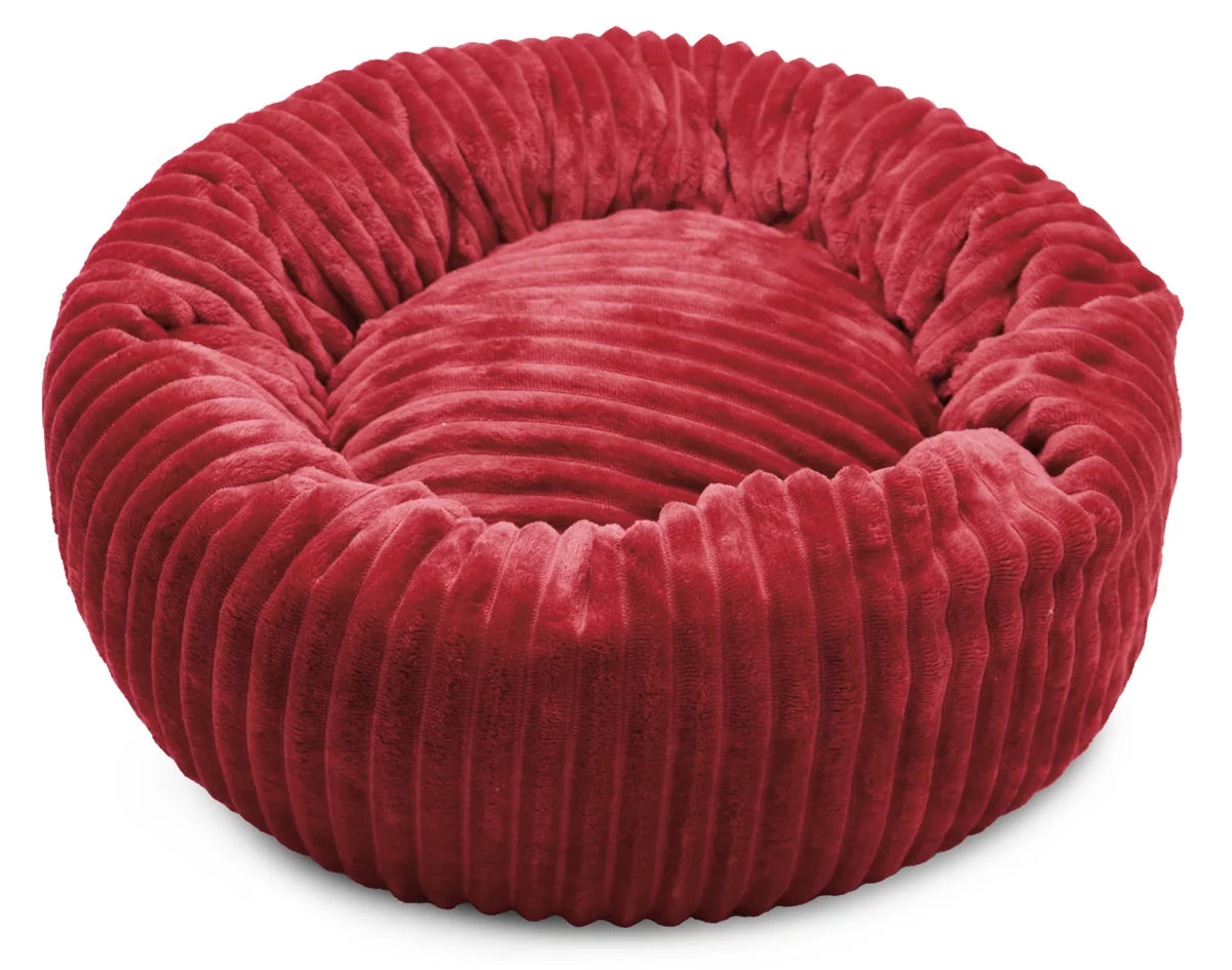 Croci Cuccetta Natalizia Ciambella Rossa – Per Cani e Gatti 50 × 25 cm