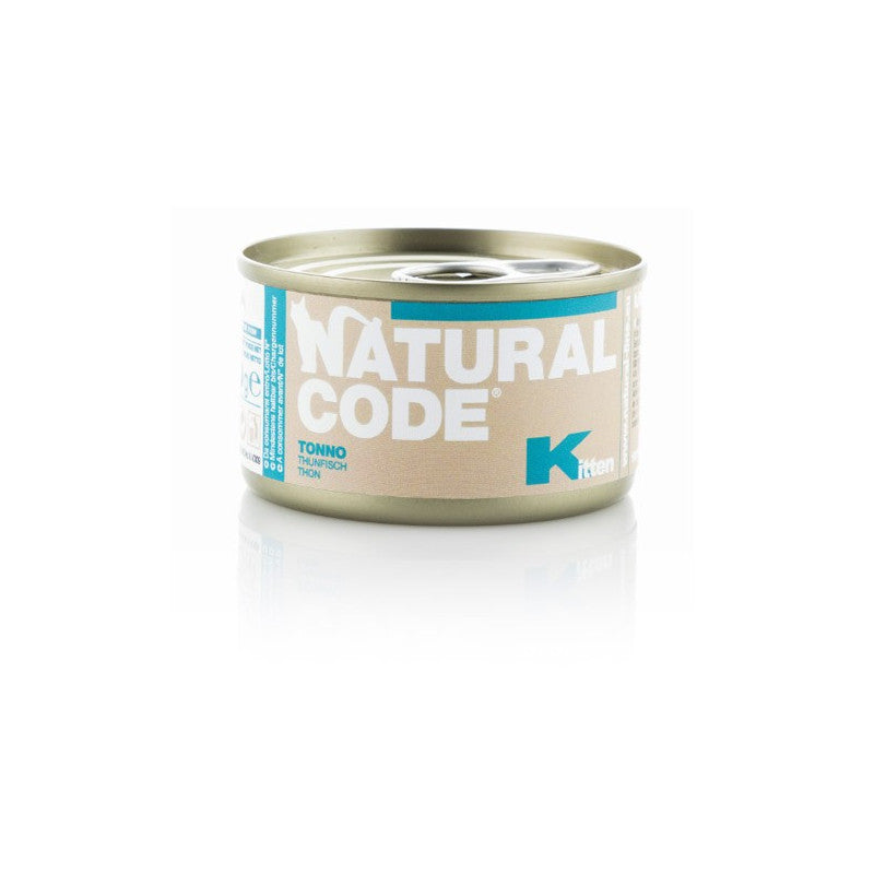 Natural Code gatto Kitten Tonno 85 gr