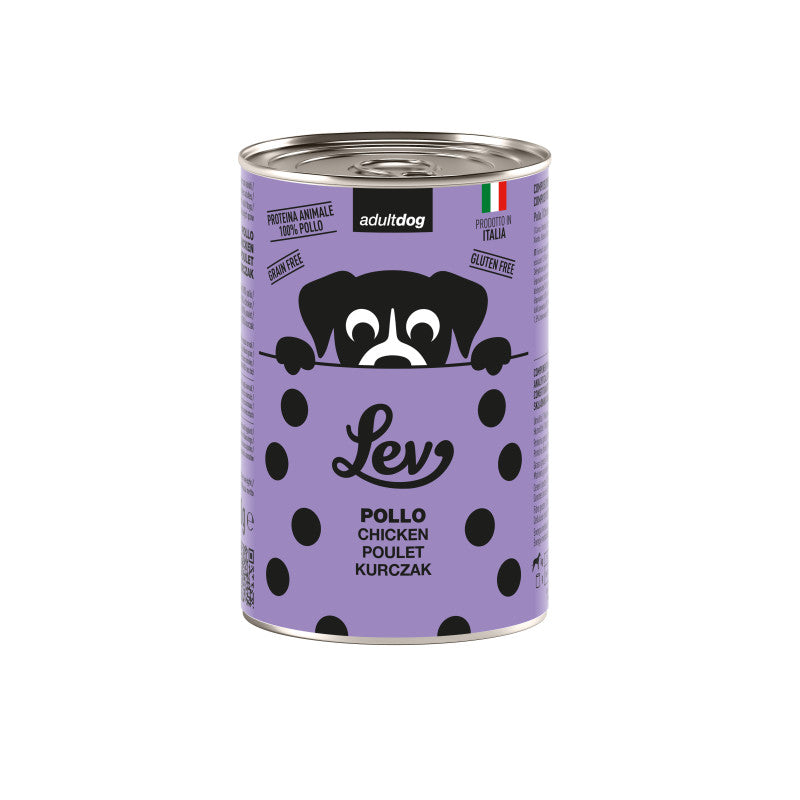 LEV Dog Umido Completo al Pollo 400 g