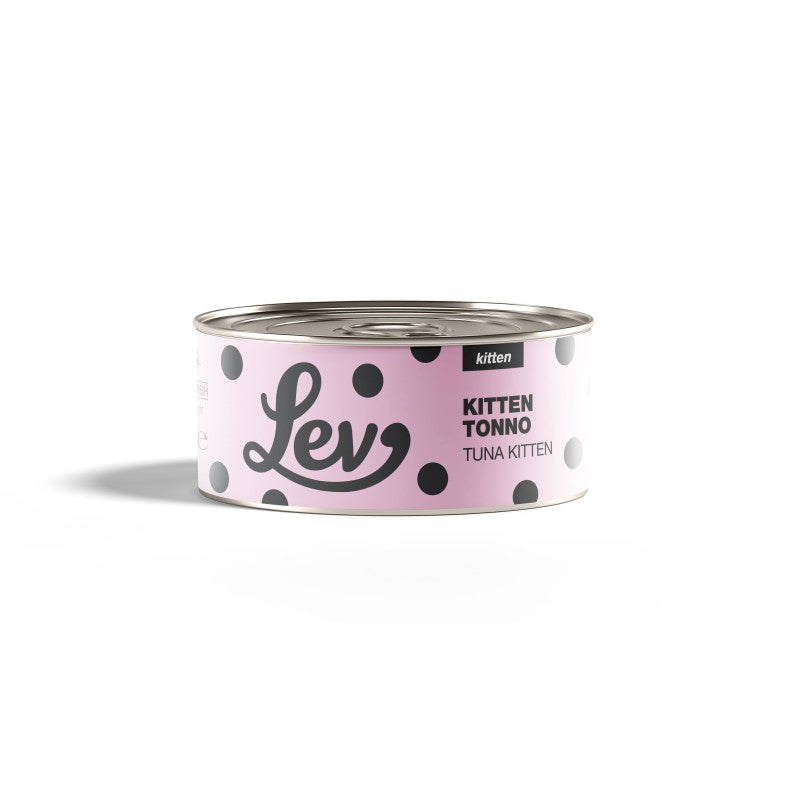 LEV Natural Kitten Tonno 140 g