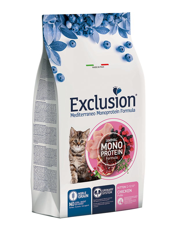 Exclusion Gatto Kitten Pollo 1.5 kg