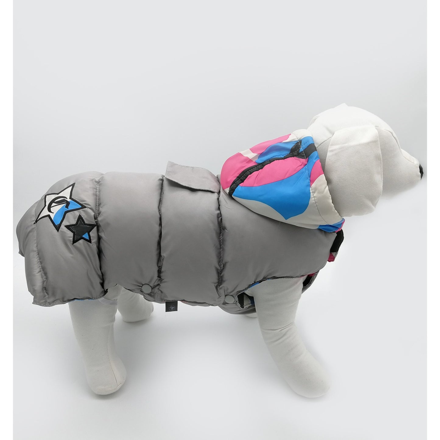 Giubbotto Imbottito Camouflage Stars per Cani Croci Tg 25