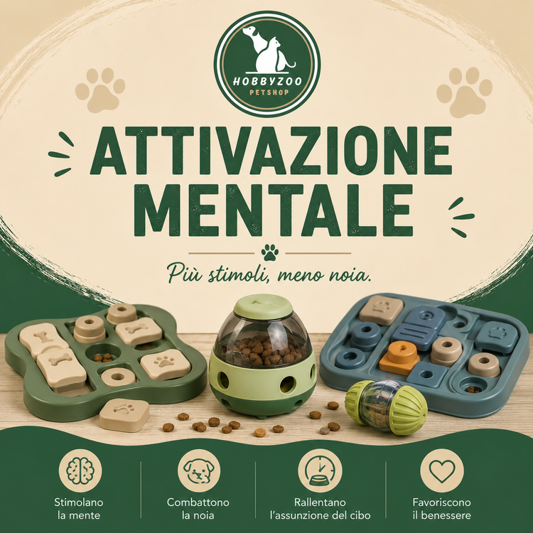 Giochi di Attivazione Mentale cane/gatto