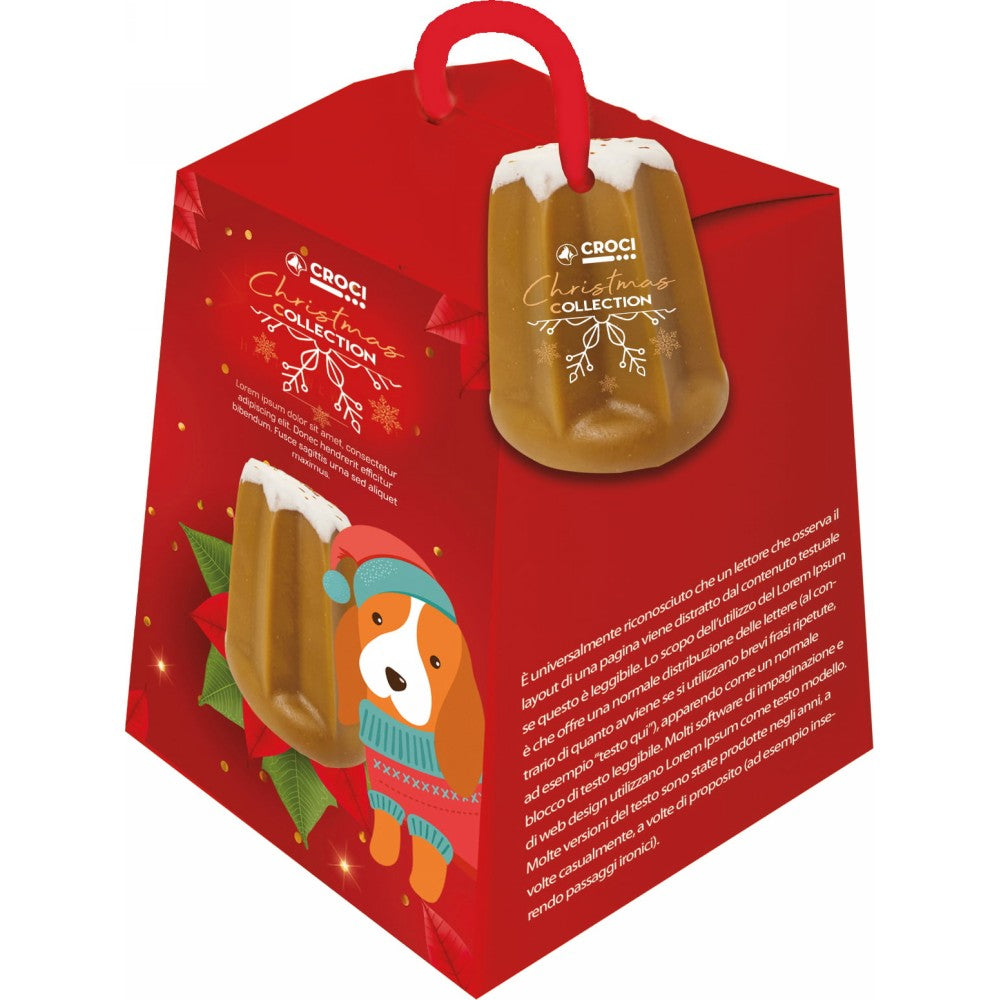 Croci Xmas Pandoro – Snack Natalizio per Cani 60 g