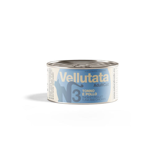 Natural Code gatto 3 Vellutata Tonno e Pollo 85gr