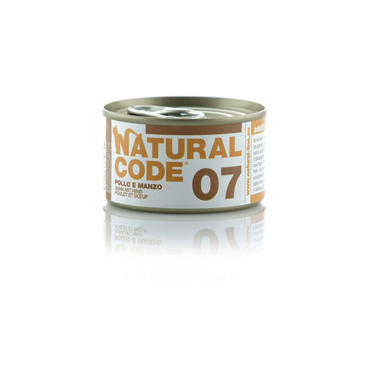 Natural Code Gatto 07 Pollo e Manzo 85 gr