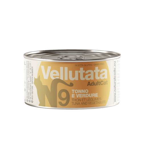 Natural Code gatto 9 Vellutata Tonno e Verdure 85 gr