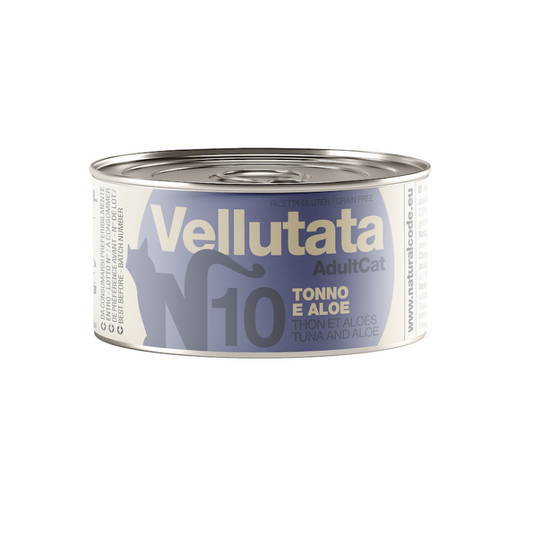 Natural Code gatto 10 Vellutata Tonno e Aloe 85 gr