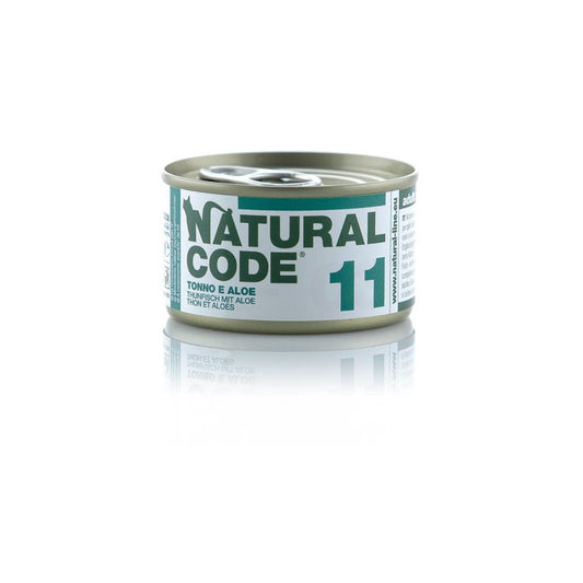 Natural Code Gatto 11 Tonno e Aloe 85 gr