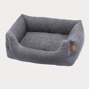 Leopet Cuccia Rodi Teddy Grigio per Cani e Gatti 45 × 60 cm
