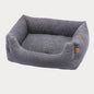 Leopet Cuccia Rodi Teddy Grigio per Cani e Gatti 45 × 60 cm