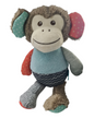 Leopet Scimmietta Gioco in Tessuto e Peluche per Cani 29 × 15 cm