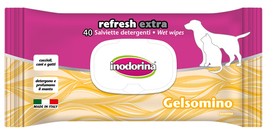 Salviette Detergenti Profumate Gelsomino - 40 Pz