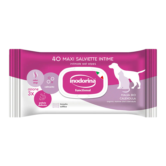 Salviette Functional per parti intime con Malva e Calendula - 40 Pz