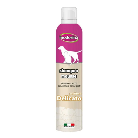 Inodorina Shampoo Mousse Per Animali Delicato 300 ml