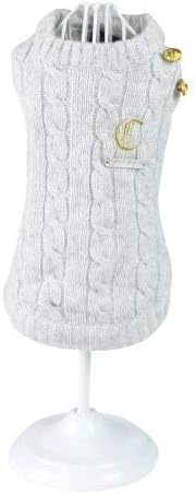 Maglione per Cane Heritage Grigio Croci Tg 25 XS