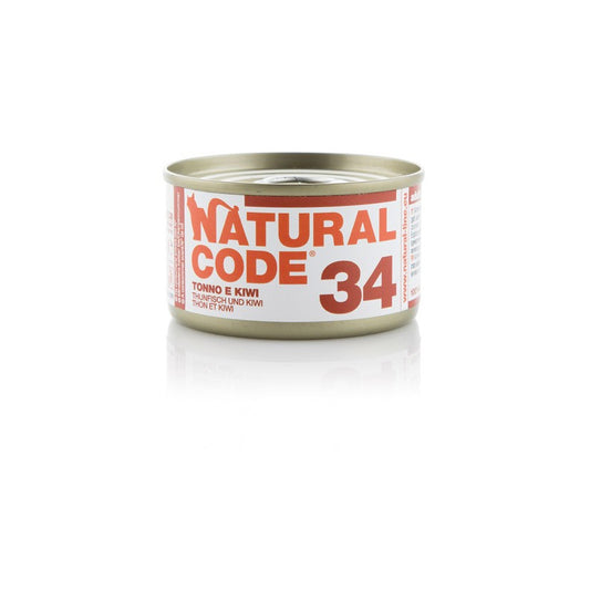 Natural Code gatto 34 Tonno e Kiwi Jelly 85 gr