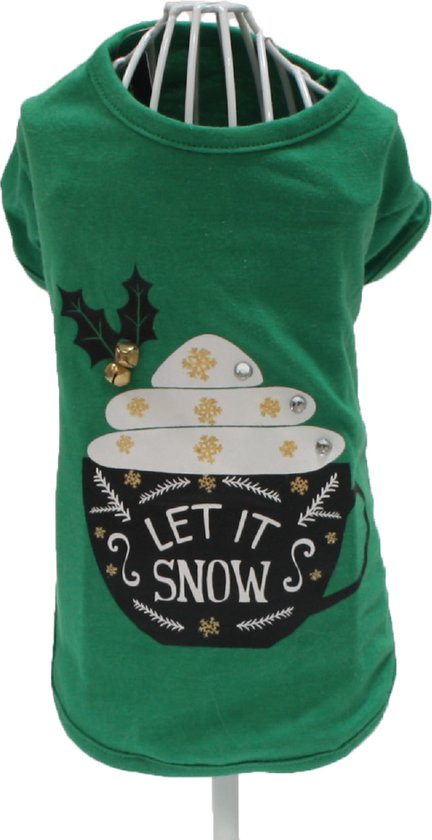T-shirt Xmas Let It Snow Croci Tg 25 XS