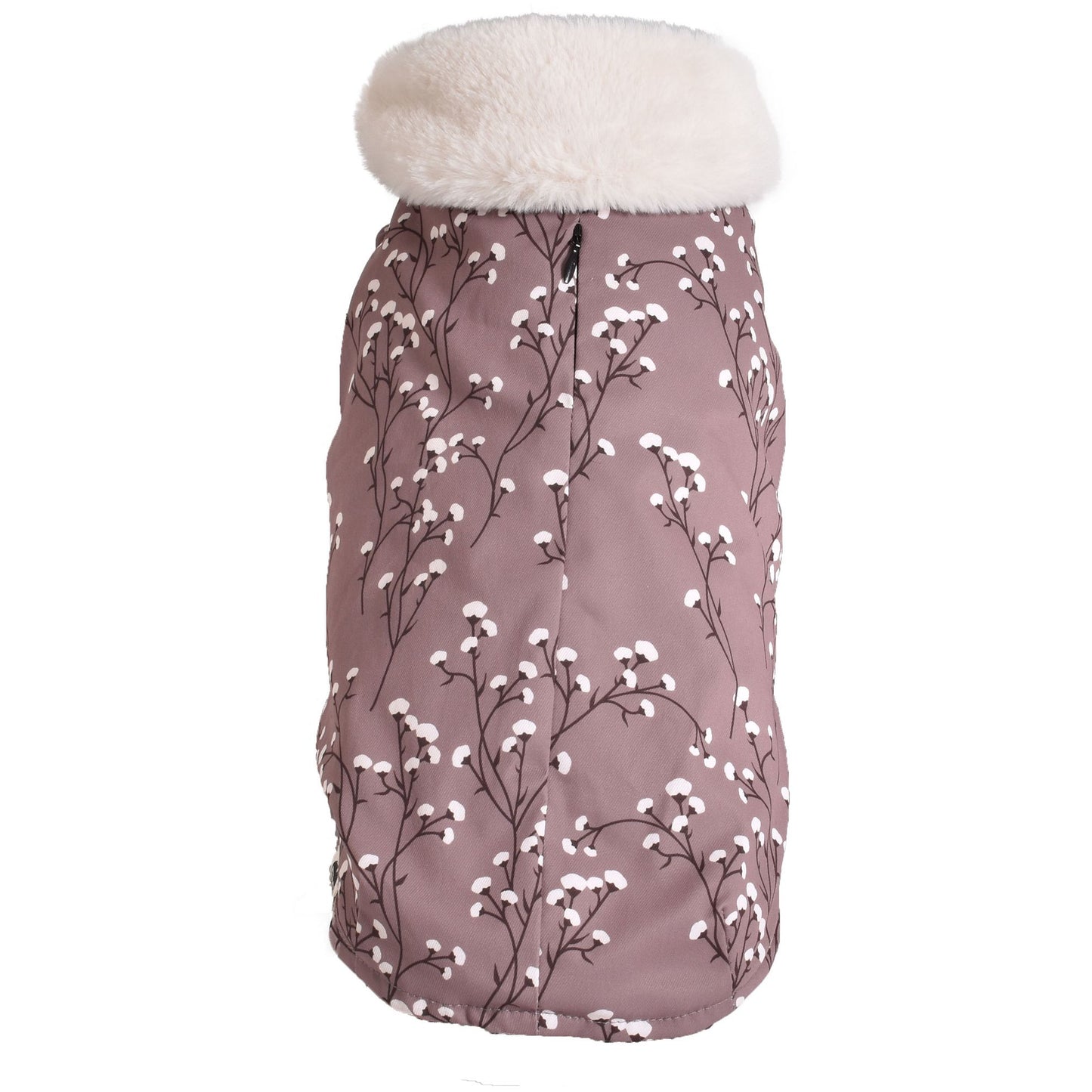 Cappotto Impermeabile Fleur con Stampa Fiori Croci Tg 25 XS