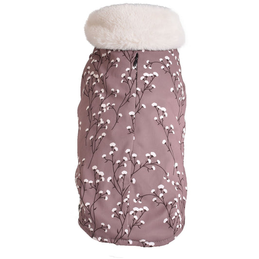 Cappotto Impermeabile Fleur con Stampa Fiori Croci Tg 25 XS