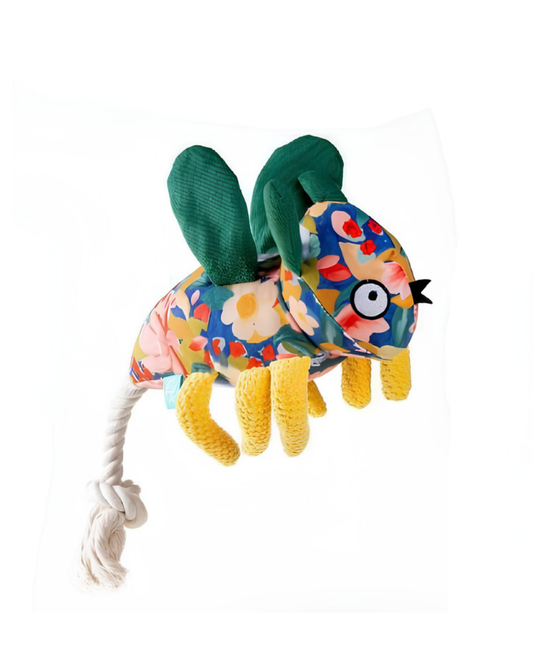 Gioco Cane Grillo in Canvas Leopet