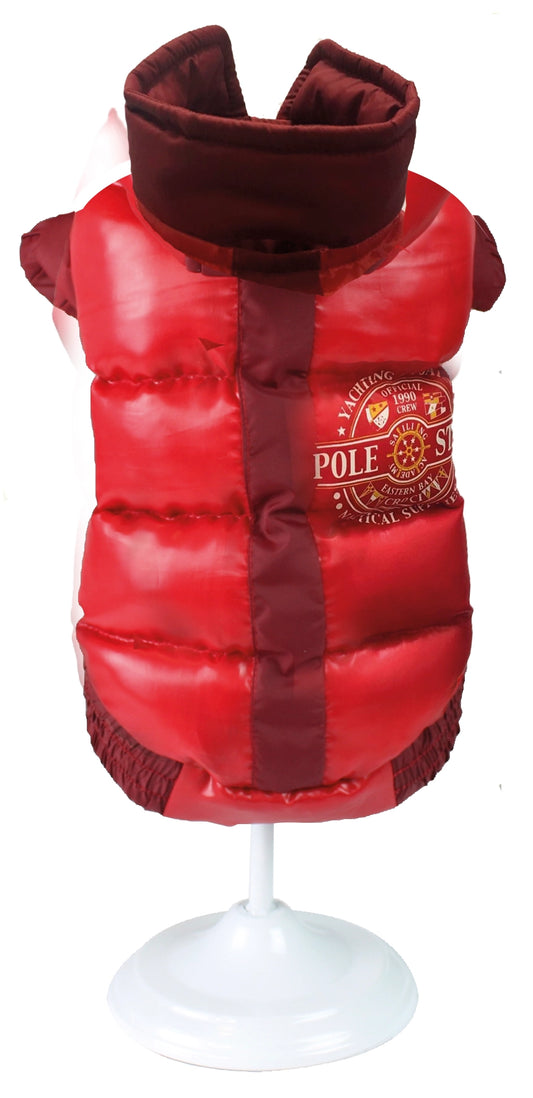 Giubbotto Imbottito Pole Star per Cani Croci Tg 25