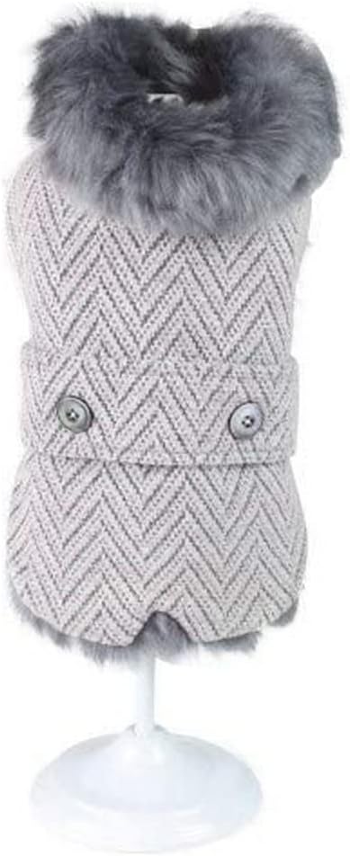 Giubbotto Imbottito con Pelliccia Desire Croci Tg 25