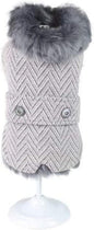 Giubbotto Imbottito con Pelliccia Desire Croci Tg 25