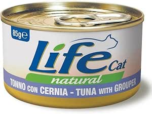 Life Natural gatto Tonno con Cernia 85 g