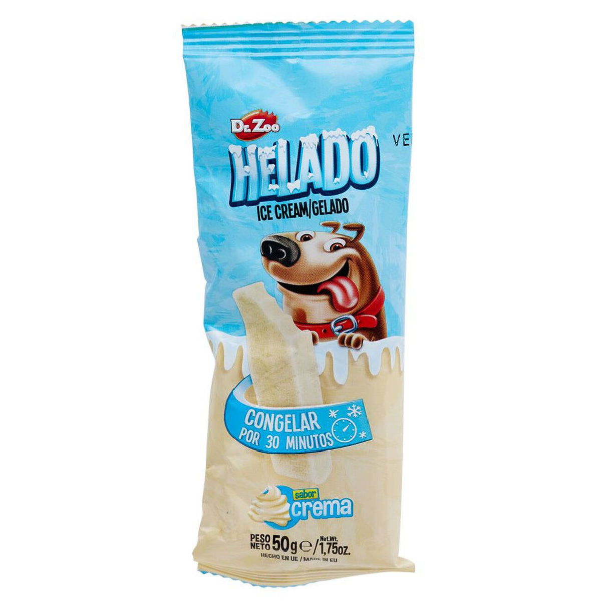 Dr. Zoo Helado Gelato alla Crema per Cani 50 g