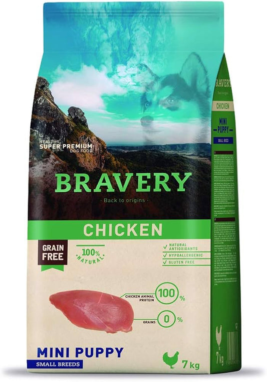 Bravery Dog Puppy Mini Pollo 7 kg