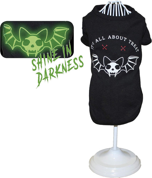 T-shirt Tricky Skulls  Bat Croci Tg 25 XS