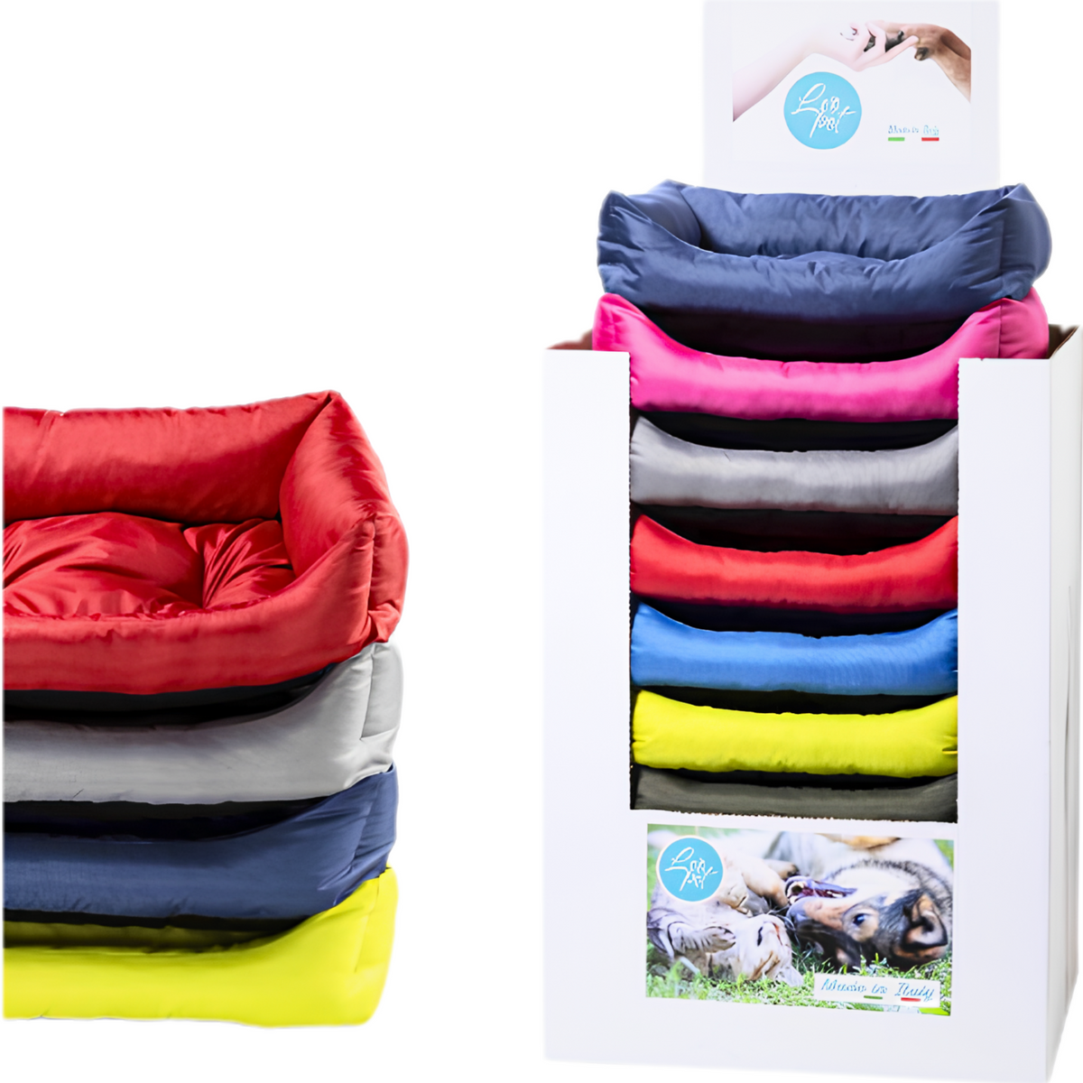 Leopet Cuccetta Rodi Oxford Color per Cani e Gatti 70 × 60 cm