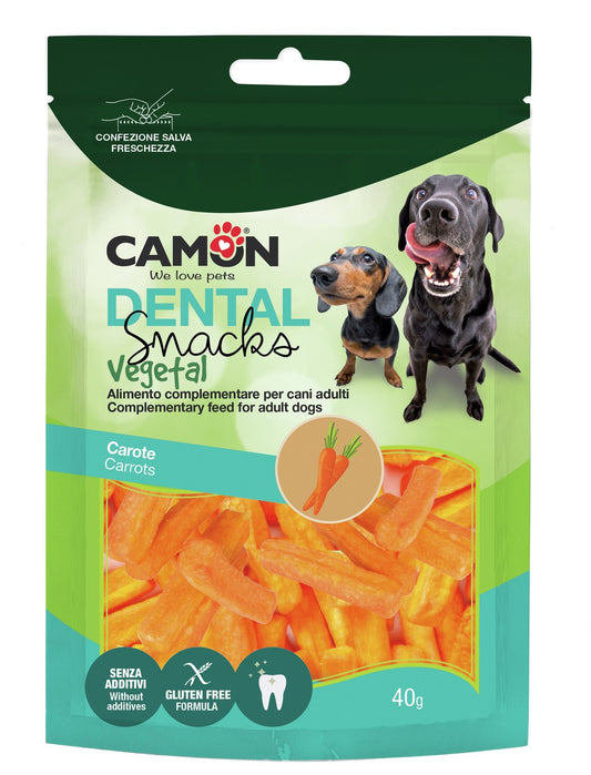 Carotine Crispy Snack Vegetale Camon 80 gr