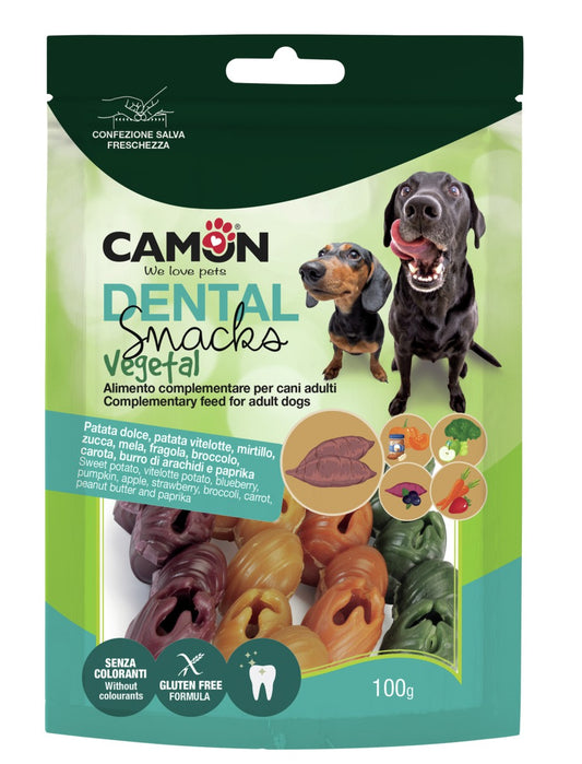Dental Snack Mix Veg Bells Camon 100 gr
