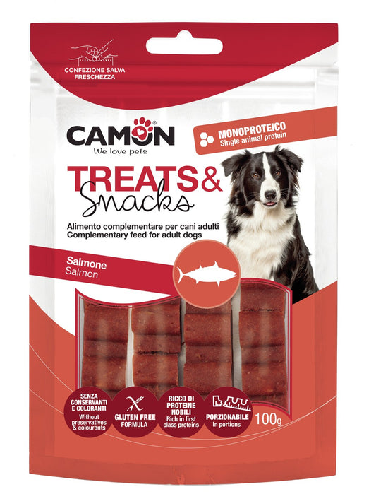 Barrette al Salmone Porzionabile  Snack Camon 100 gr